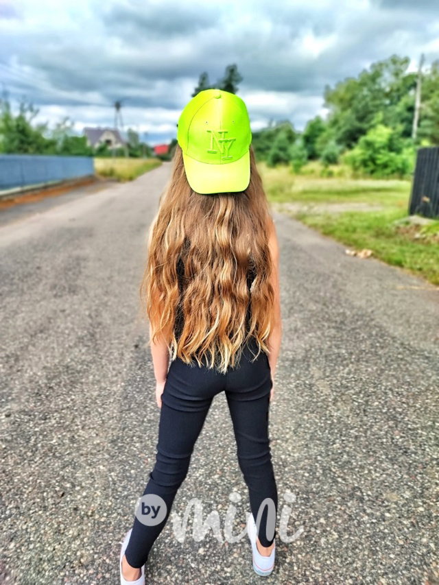 NY kšiltovka neon yellow
