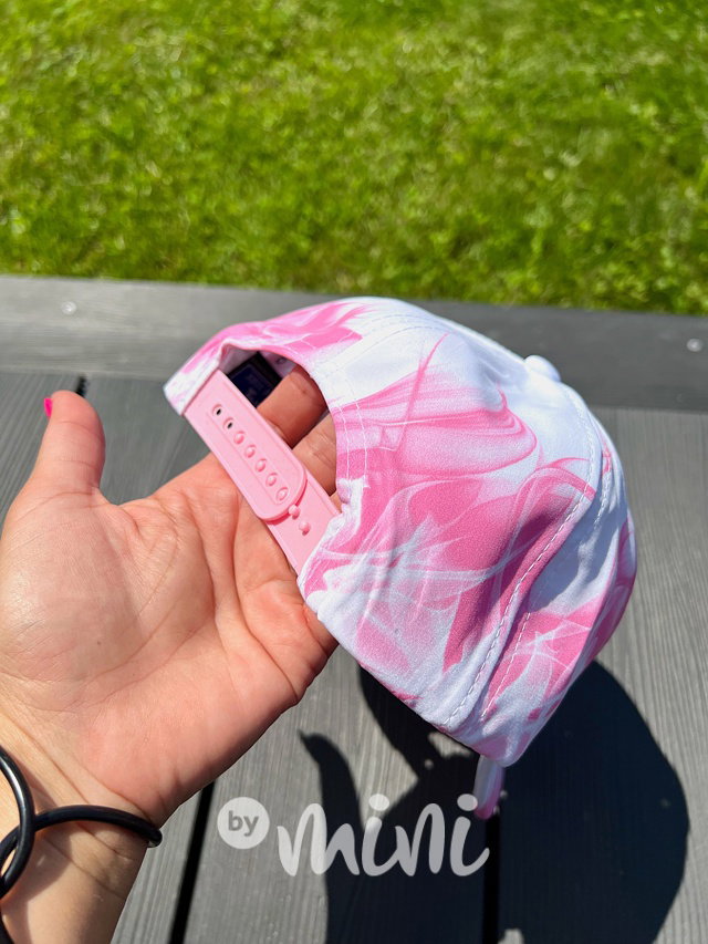 NY kšiltovka pink flame