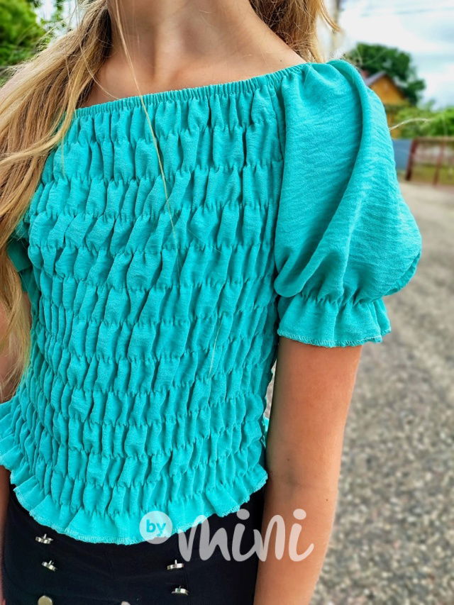 Mintový stretch topík