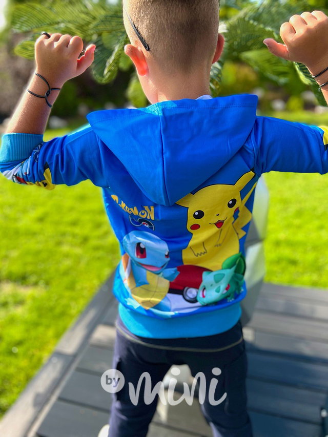 Pokemon mikina GO blue