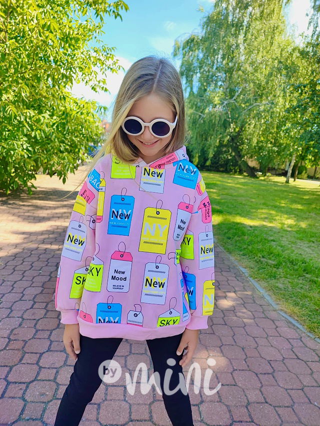 NEW hoodie mikina pink