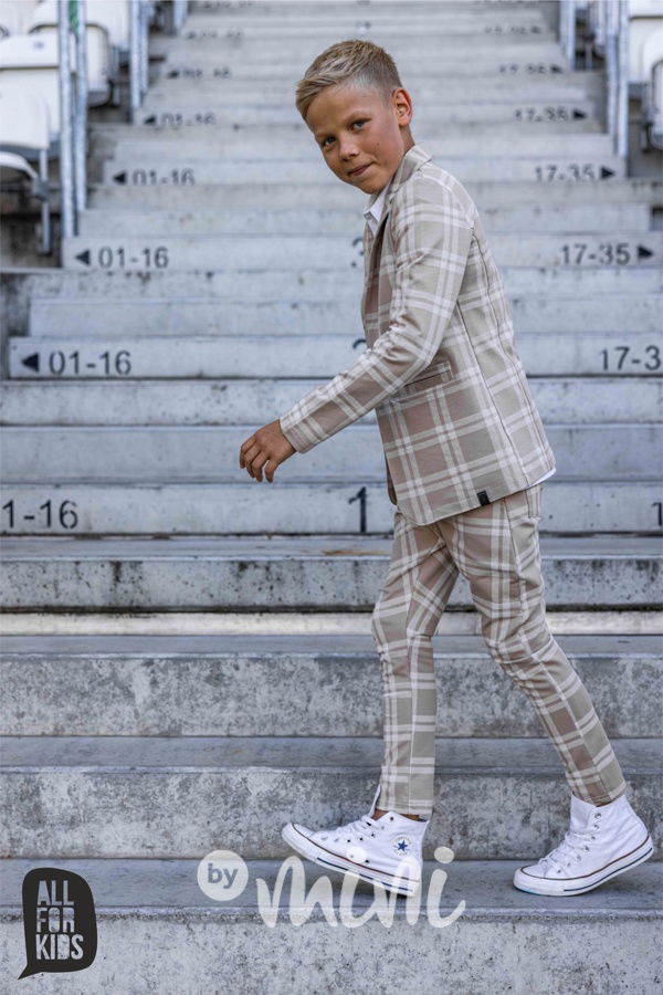 AFK karo kalhoty beige