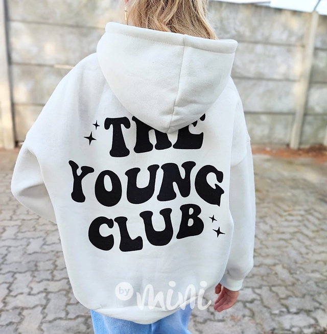 Flísová mikina YOUNG off white