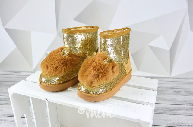 Gold bunny flitrové huculky