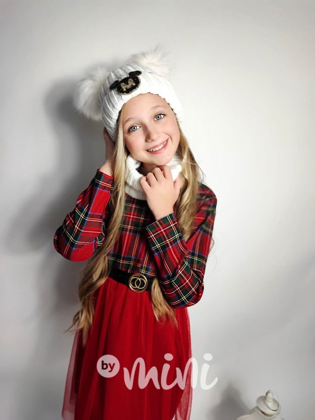 Mickey kulich s nákrčníkem bílý