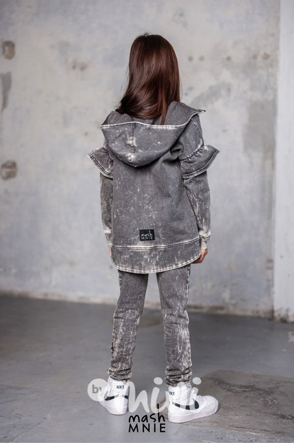 Mash Mnie vintage denim kalhoty grafit