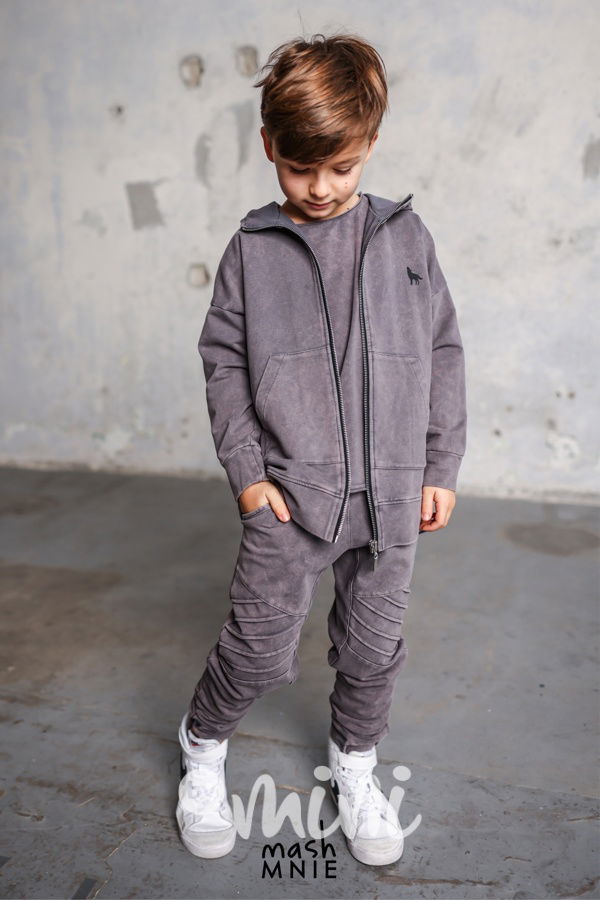 Mash Mnie vintage grey biker tepláky