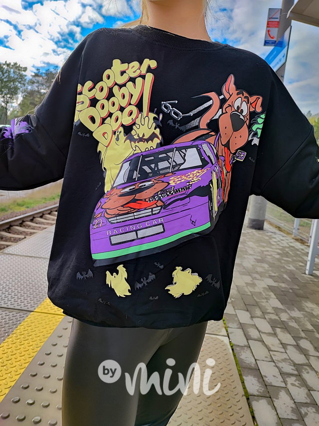 Scooby mikina černá