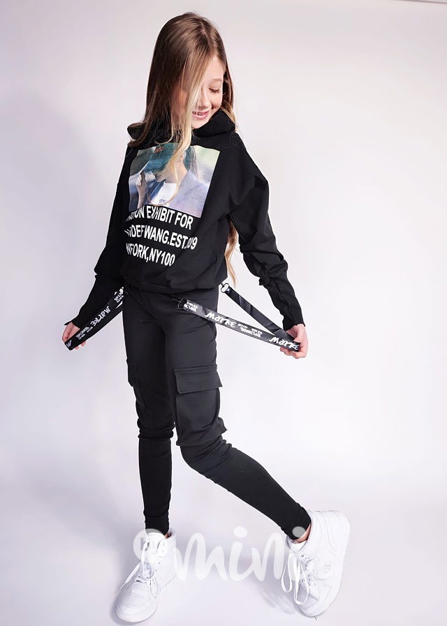 Fashion mikina černá