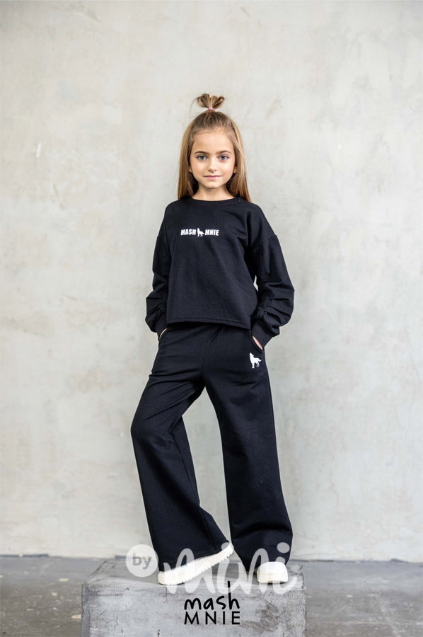 Mash Mnie oversize mikina + kalhoty černé