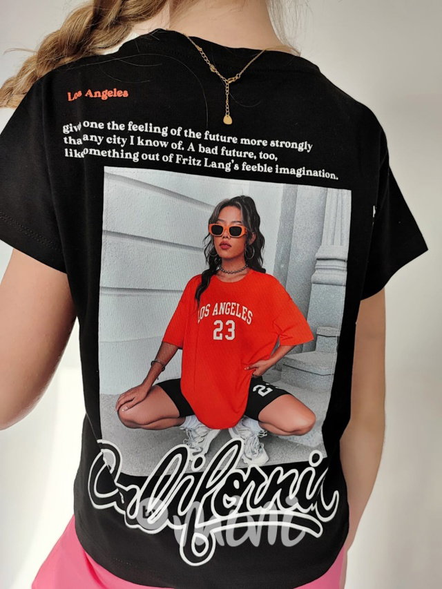 California triko černé