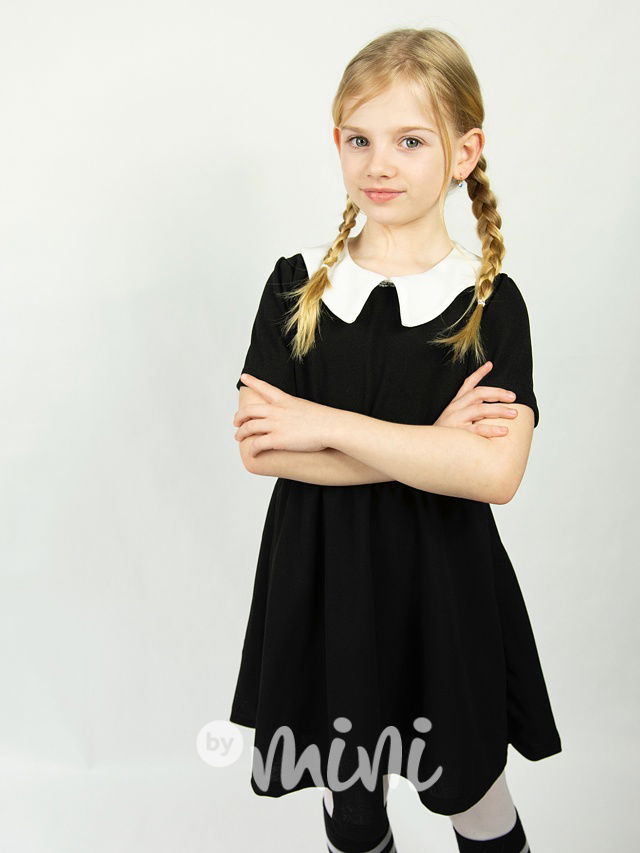 Wednesday black dress summer