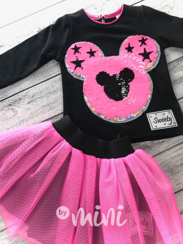 Neon tutu Mickey set