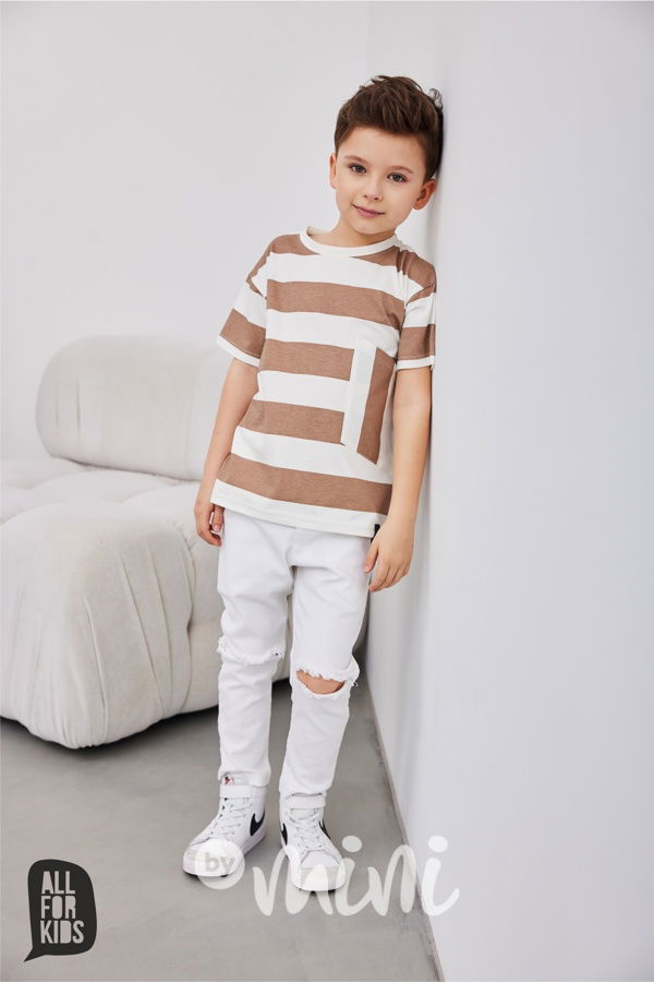 AFK ripped jeans white