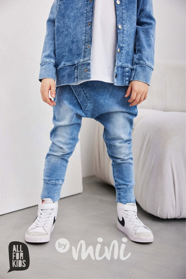 AFK blue denim baggy