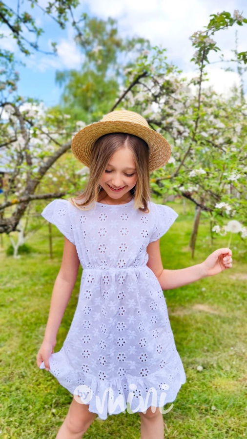 Bílé madeira šaty