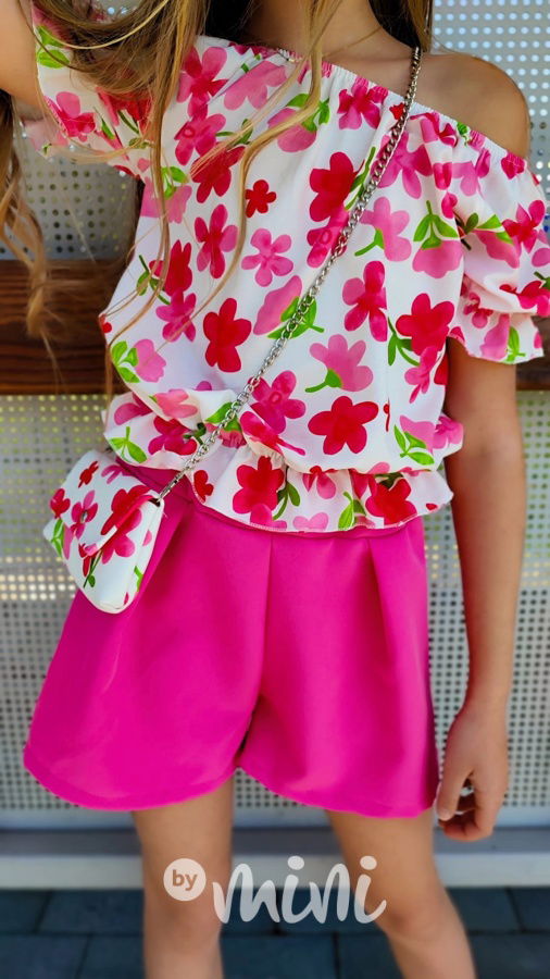 Amarant flower letní komplet