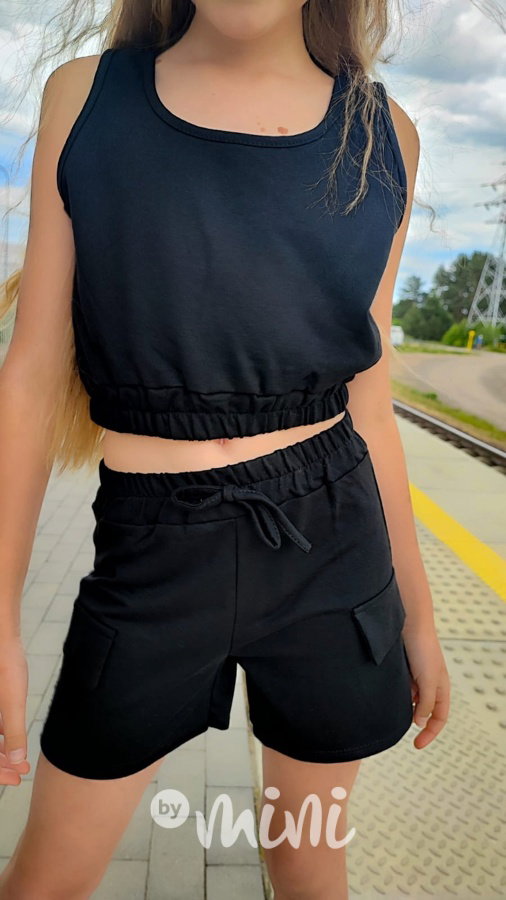 Letní cargo set black