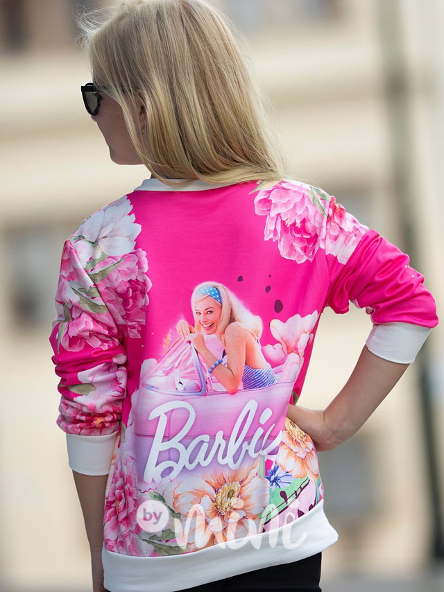 Mikina Barbie pink