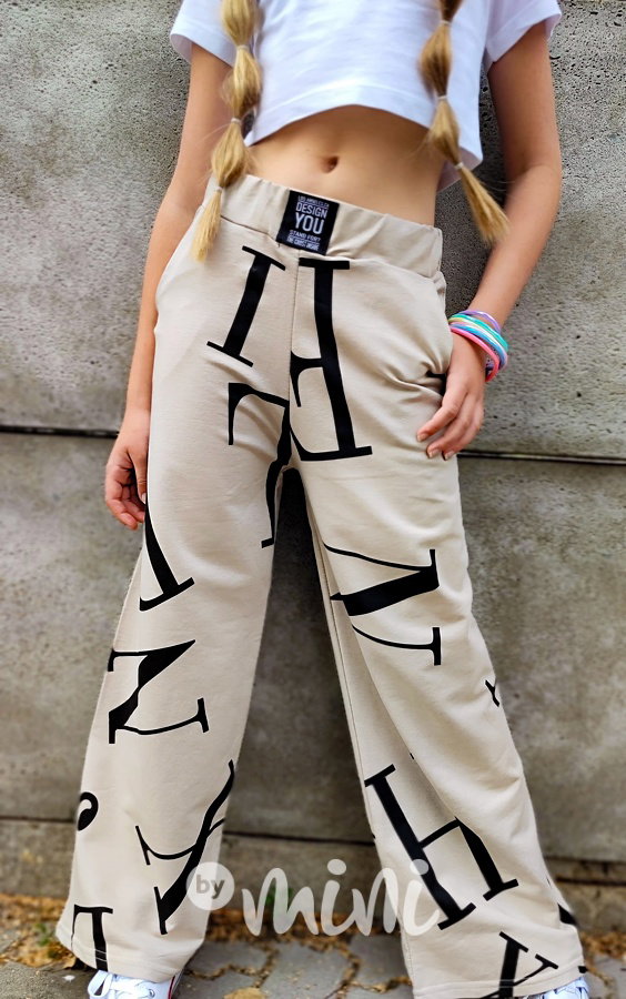 Fashion pants LETTERS