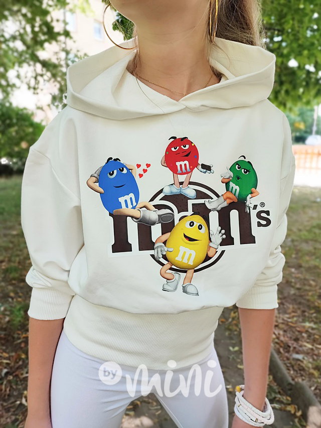 M&M's mikina krémová