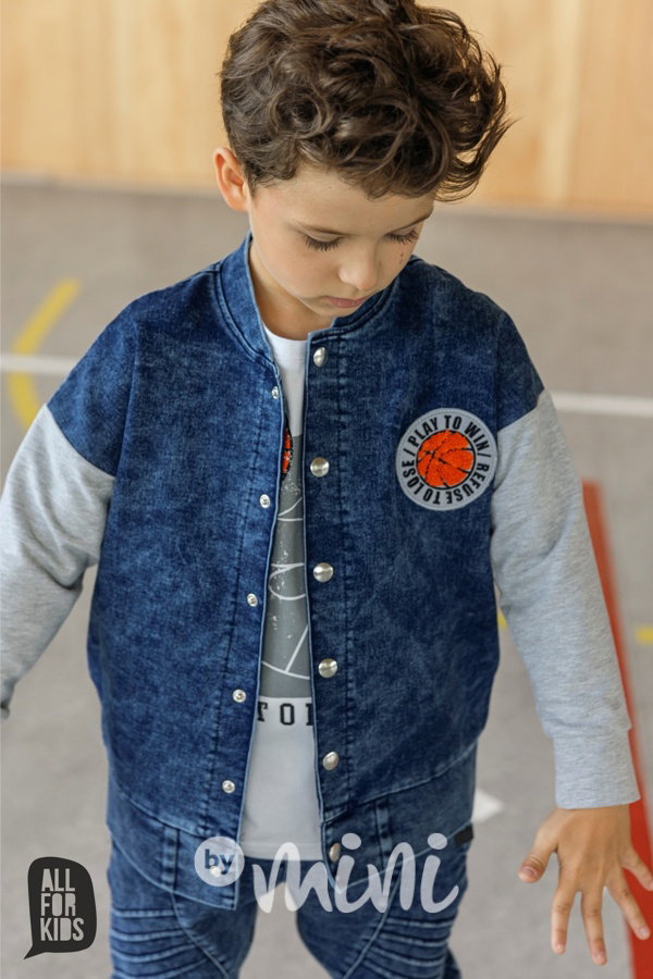 AFK jeans bomber blue