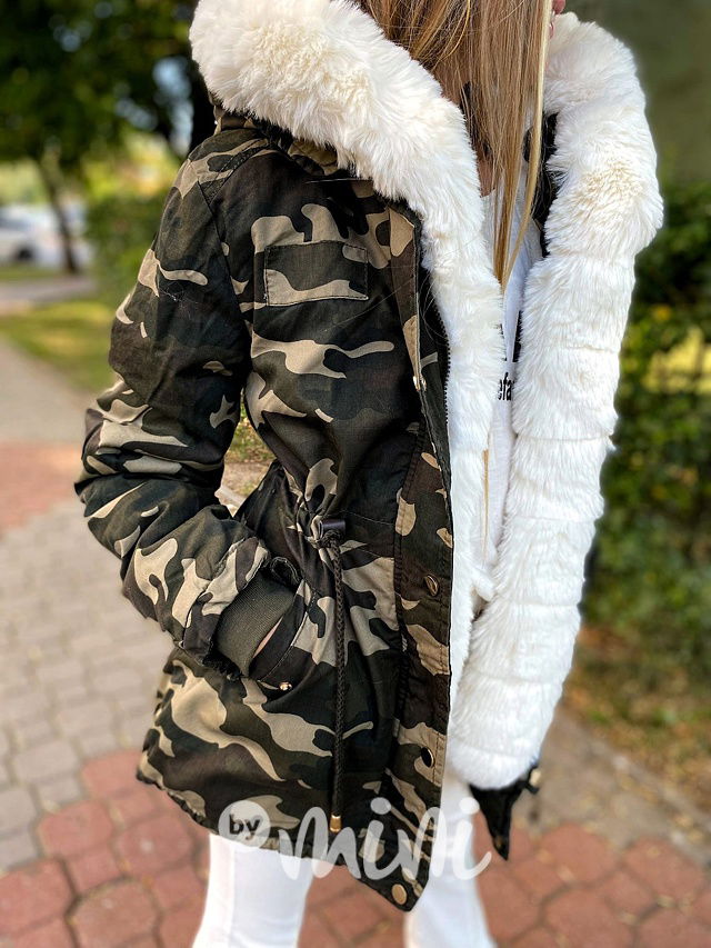 Zimní army parka