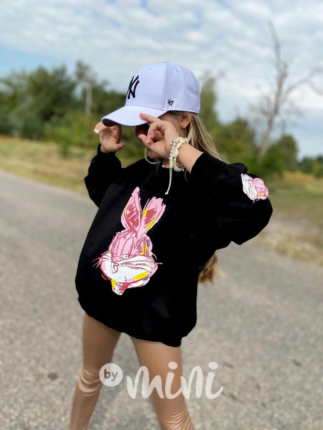 Bunny mikina black