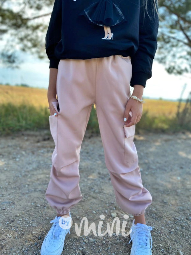 Kapsáčové kalhoty pink