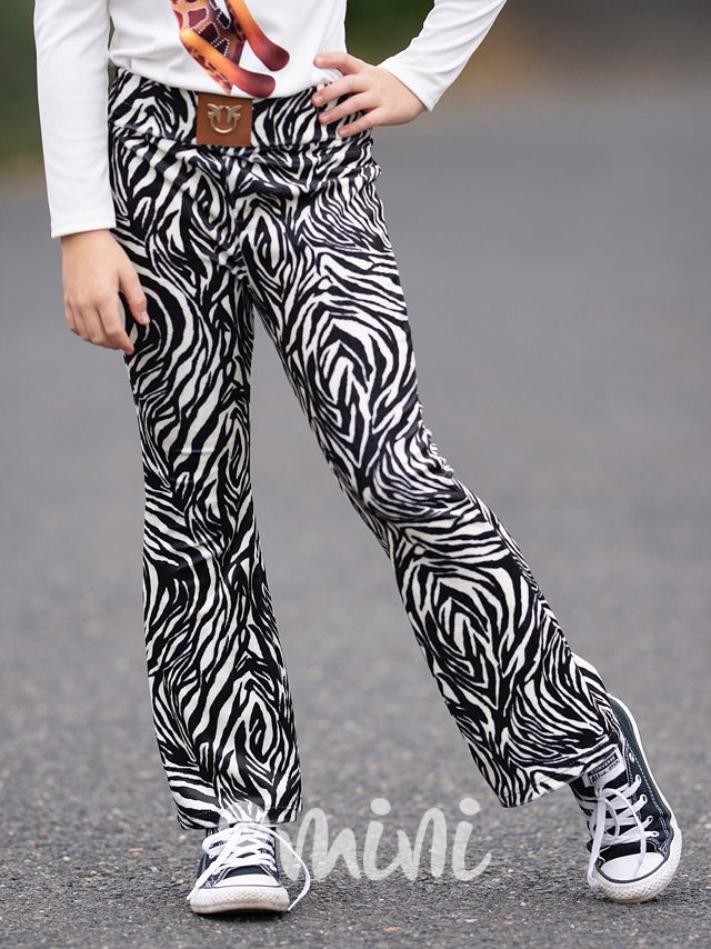 Zebrano velurové zvonáče