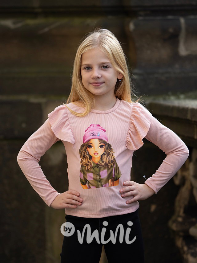 GIRL blůzka růžová