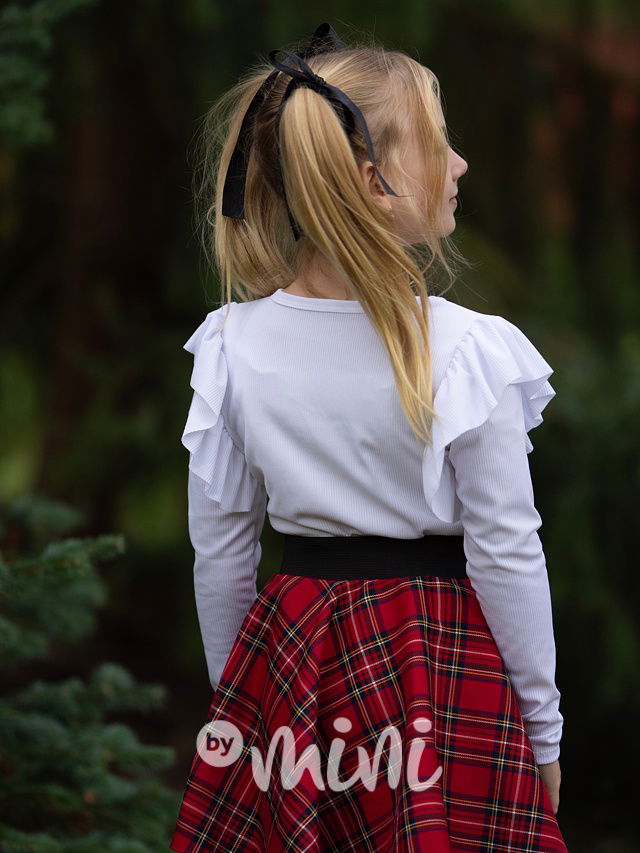 Xmas dog blůzka bílá