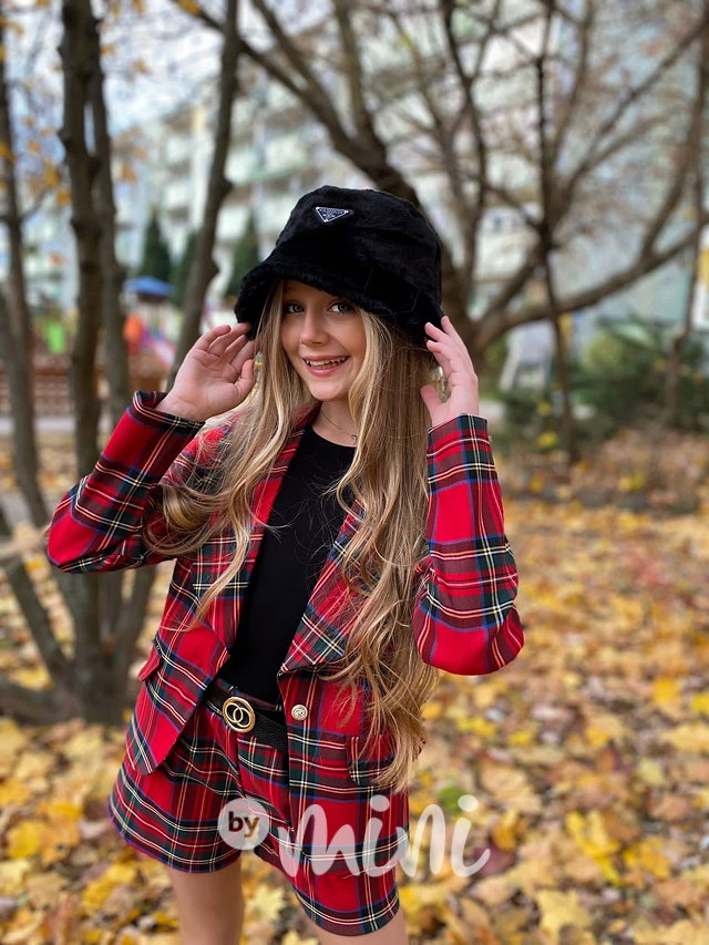 Fashion teplý klobouček černý