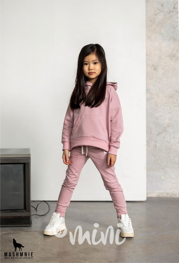 Mash Mnie logo mikina pink