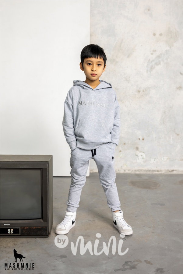 Mash Mnie logo mikina grey