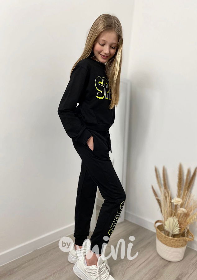 SPACE relaxed souprava černá