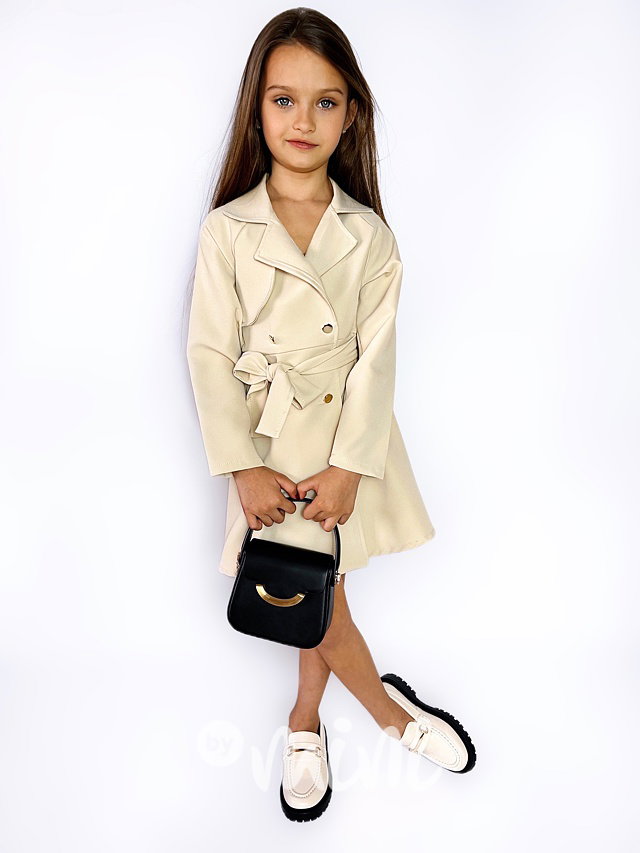 Jarní kabátek/šaty beige