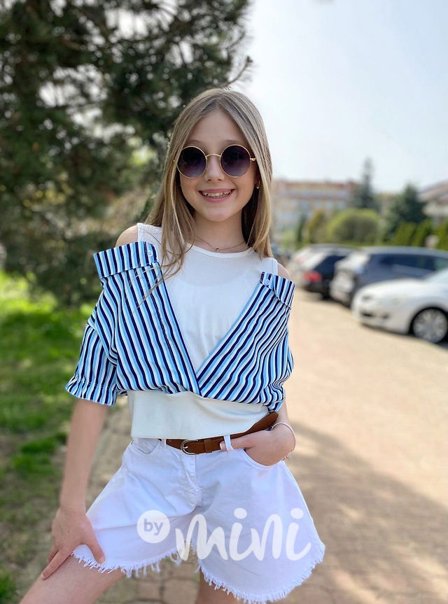 Košilové tílko 2v1