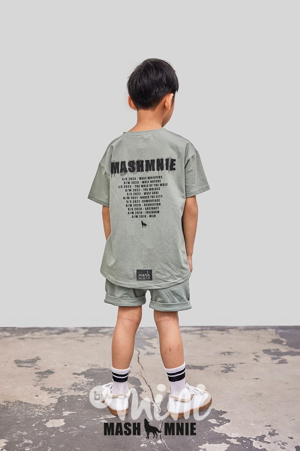Mash Mnie brand history triko khaki