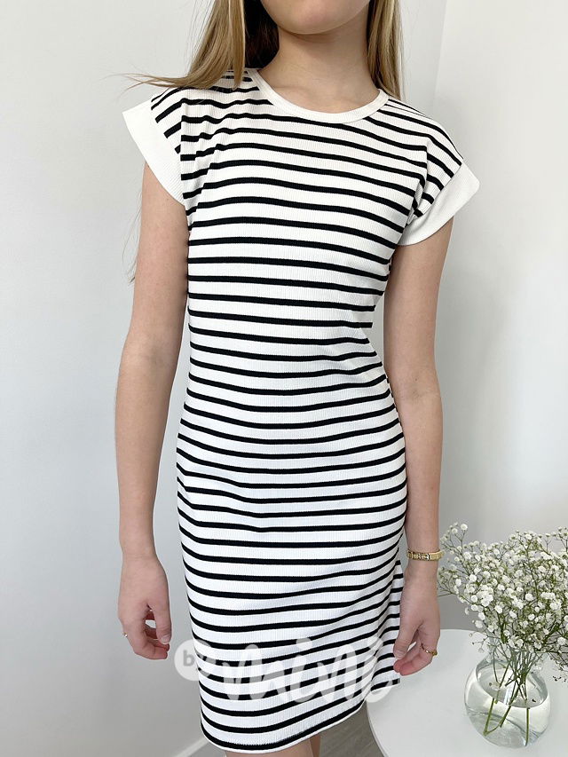 Marine long pruhované šaty