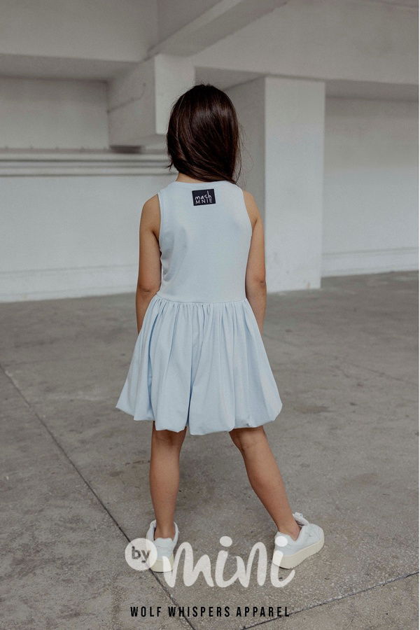 Mash Mnie šaty s balonovou sukní blue