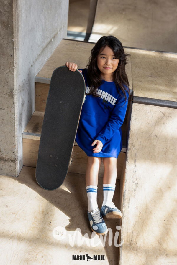 Mash Mnie šaty WOLF modré