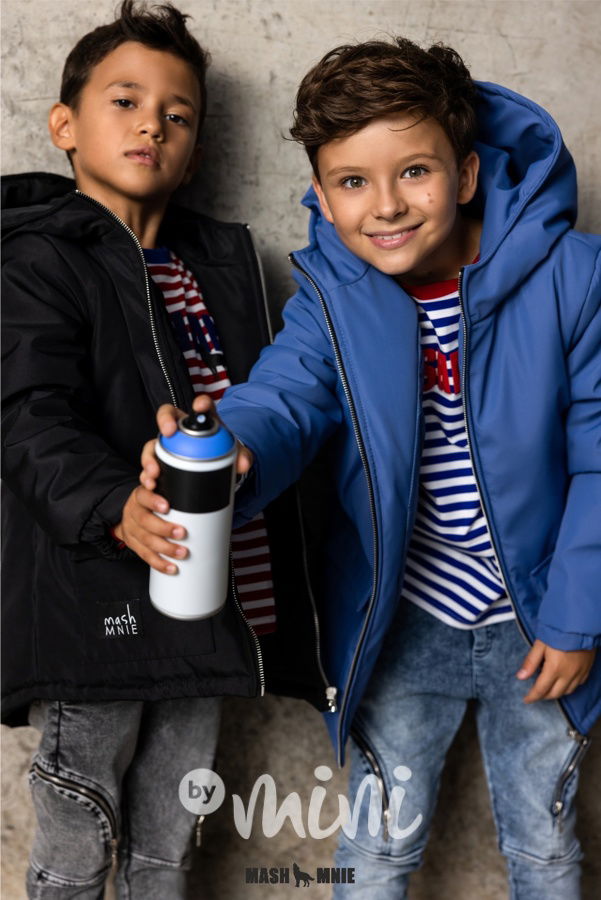 Mash Mnie zimní bunda WOLF modrá