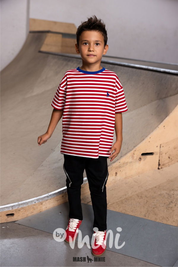 Mash Mnie jogger tepláky se zipy černé