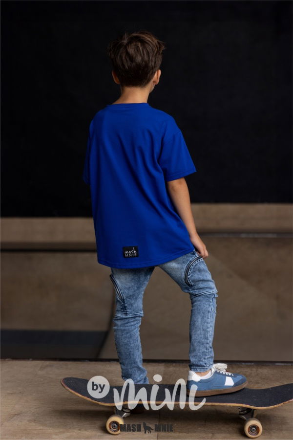 Mash Mnie triko wild WOLF modré