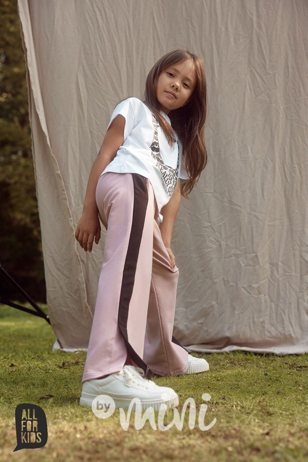 All for kids volné kalhoty pink