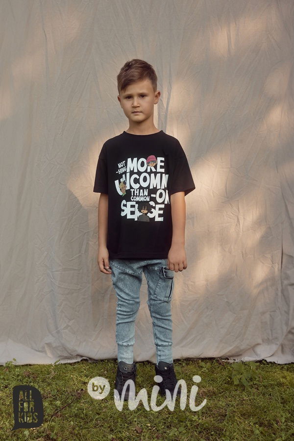 All for kids soft denim kalhoty ice blue