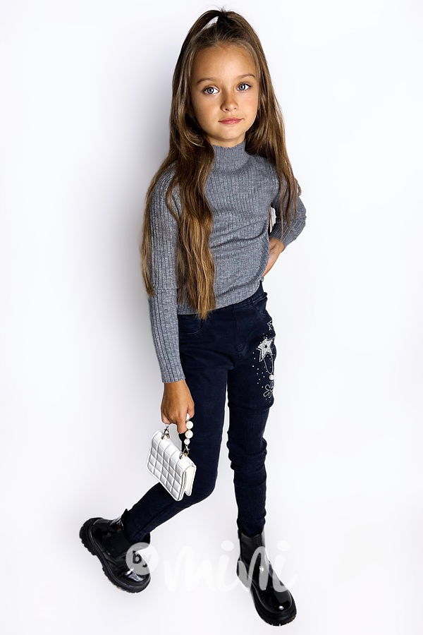 Stretch denim jegginy STARS