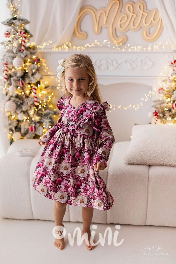 Lily Grey boho šaty Flowers