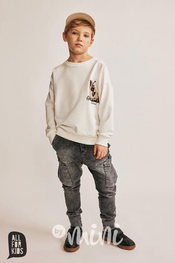 All for kids soft denim kapsáče dark